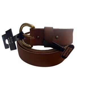 Ava & Viv Genuine Leather Brown Belt Size 4X NWT
